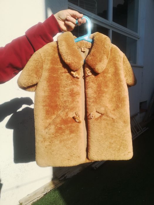 Casaco  pêlo de ovelha