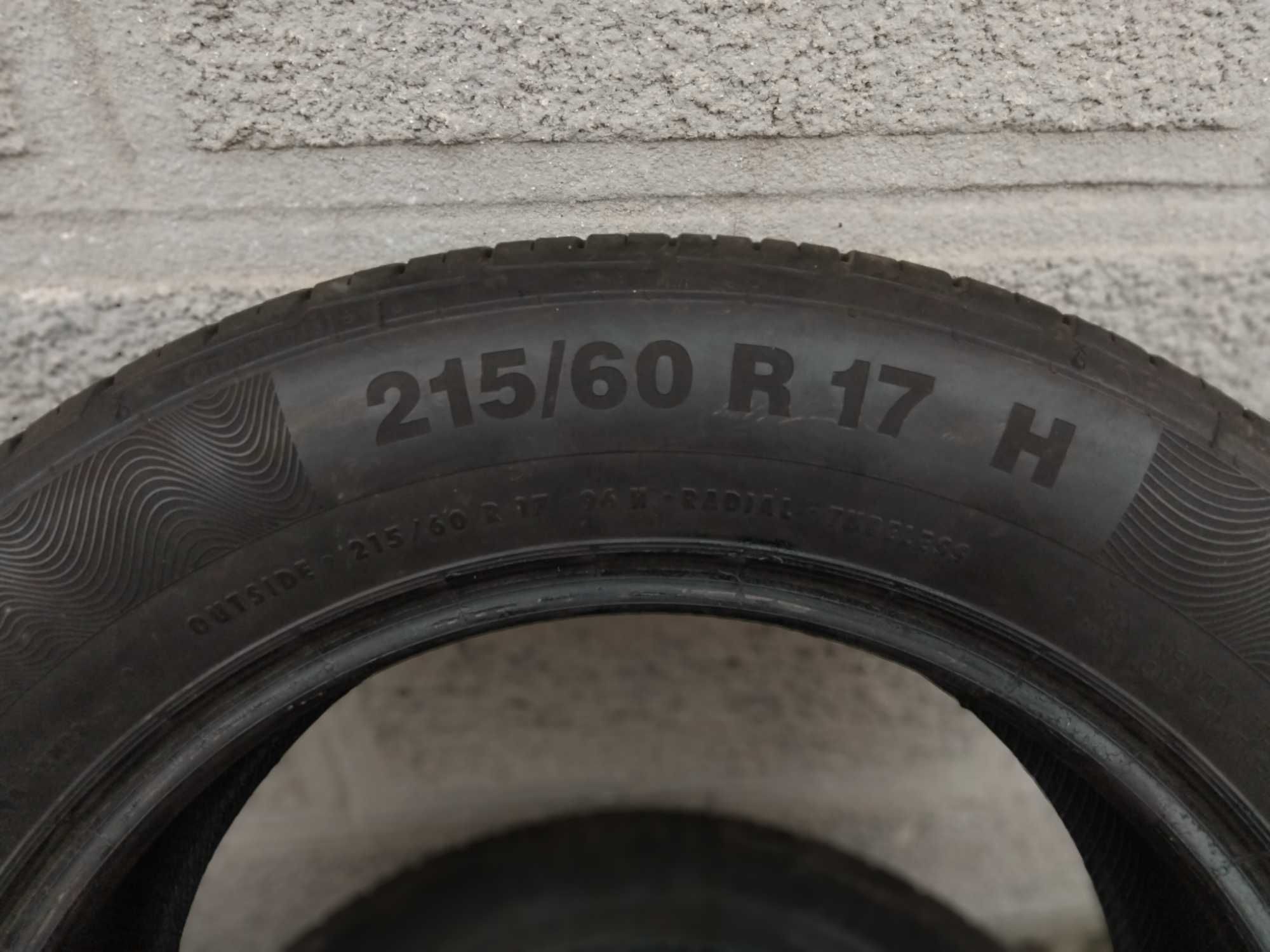 4 шини Continental ContiPremiumContact 5 215/60 R17 96H 6.6-6.4мм