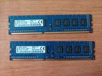 2x Pamięć RAM DDR3 4GB 1600MHz