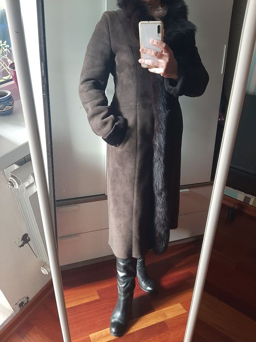 Дублёнка натуральная Zifo Donna элегантная теплая