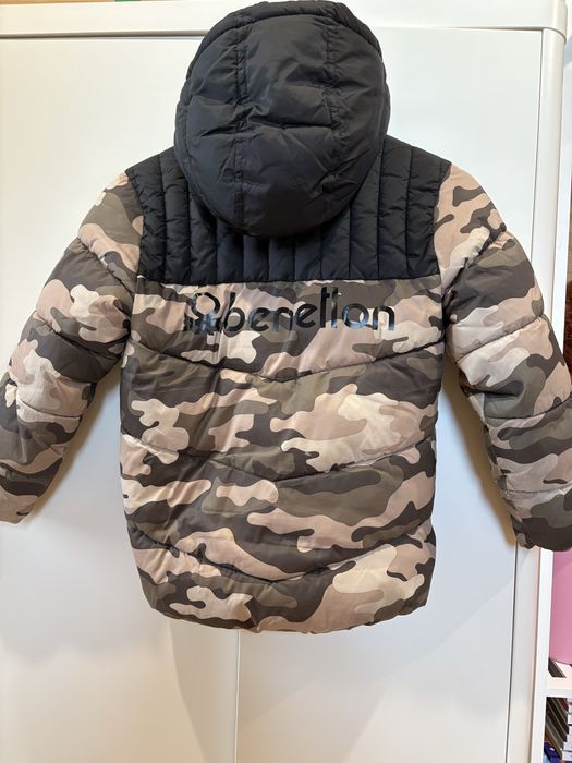 Kurtka zimowa Benetton 7-8 l.