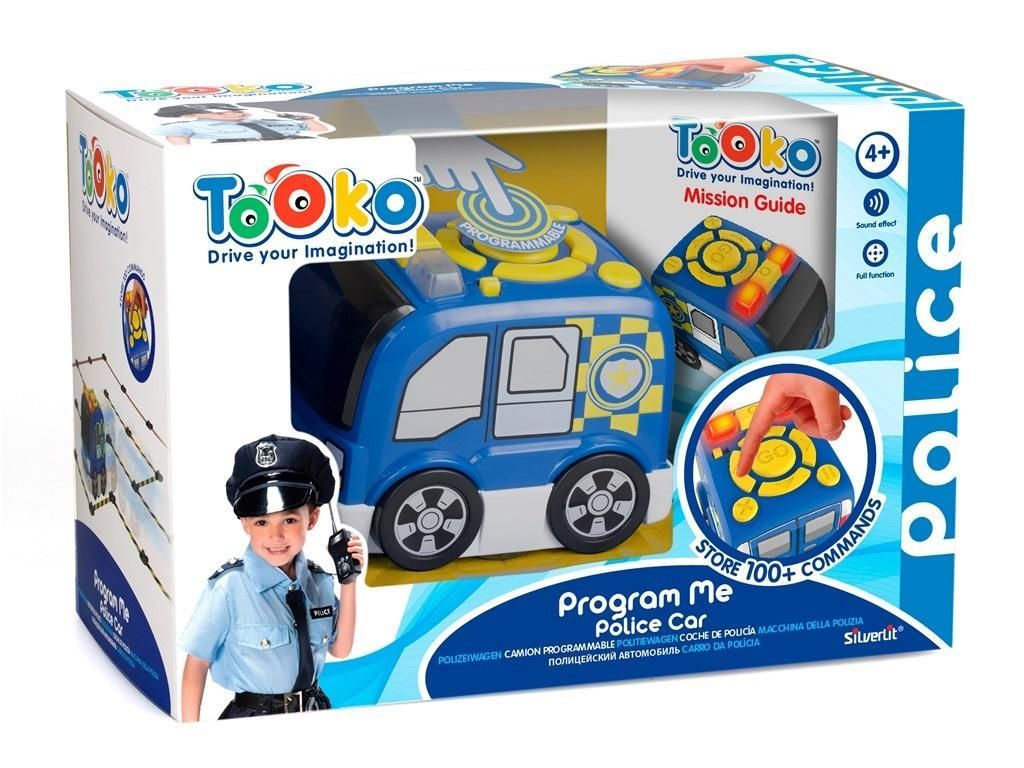 Samochodzik Press N' Go Police Car, Dumel