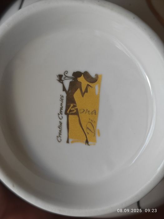 Сервіз Bona di Бона ді набір чашка з блюдцем 6 персон 15 предметів