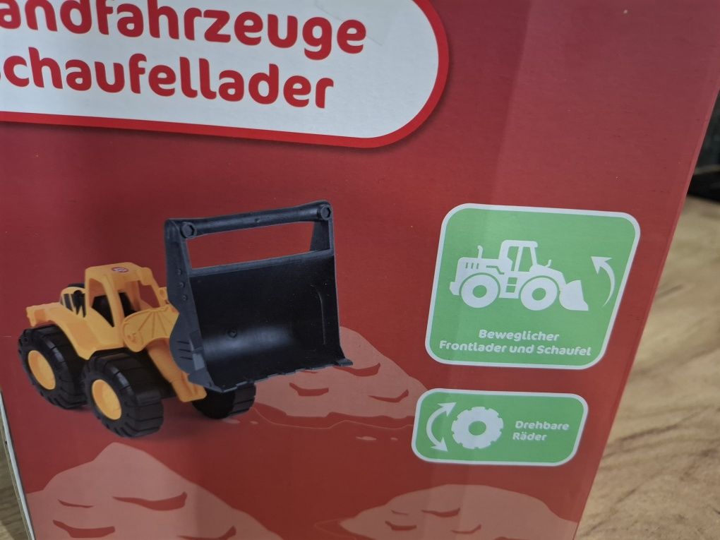 Koparka duża dla dzieci do ogrodu piaskownicy