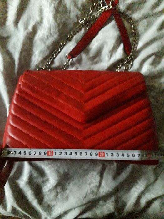 Сумка женская красная