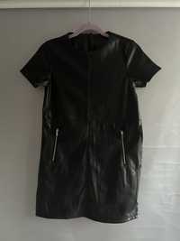 Sukienka ekoskóra czarna primark 164cm 13-14lat