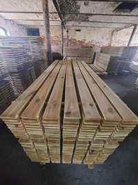 Deski tarasowe ryflowane 22x120x2400 mm 2,2x12x240 cm 2,4m