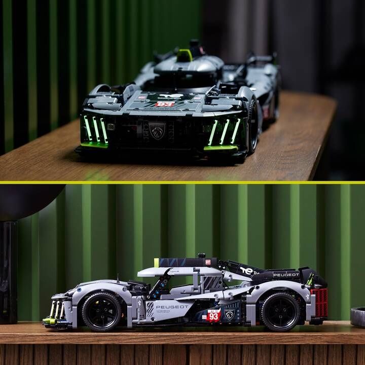 Конструктор Technic Peugeot 9X8 24H Le Mans Hybrid Hypercar Пежо
