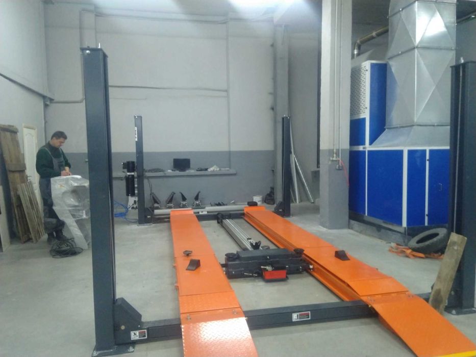 четырехстоичный автоподъемник  для СТО. Готов к отгрузке!!