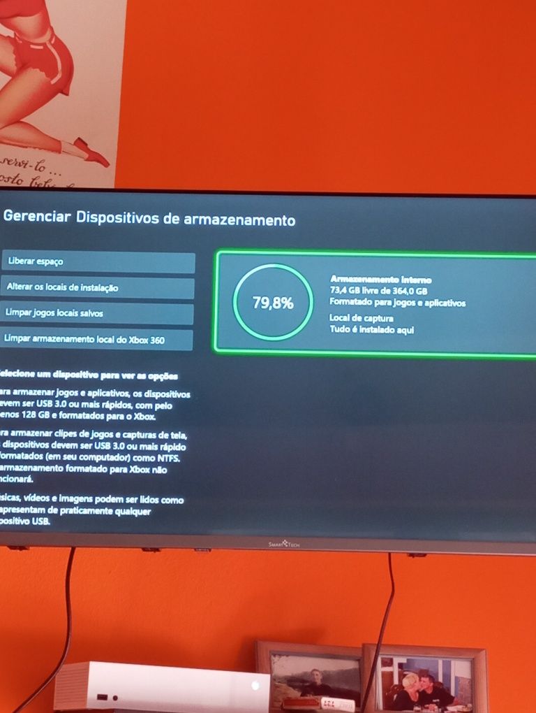 XBox serie S a funcionar