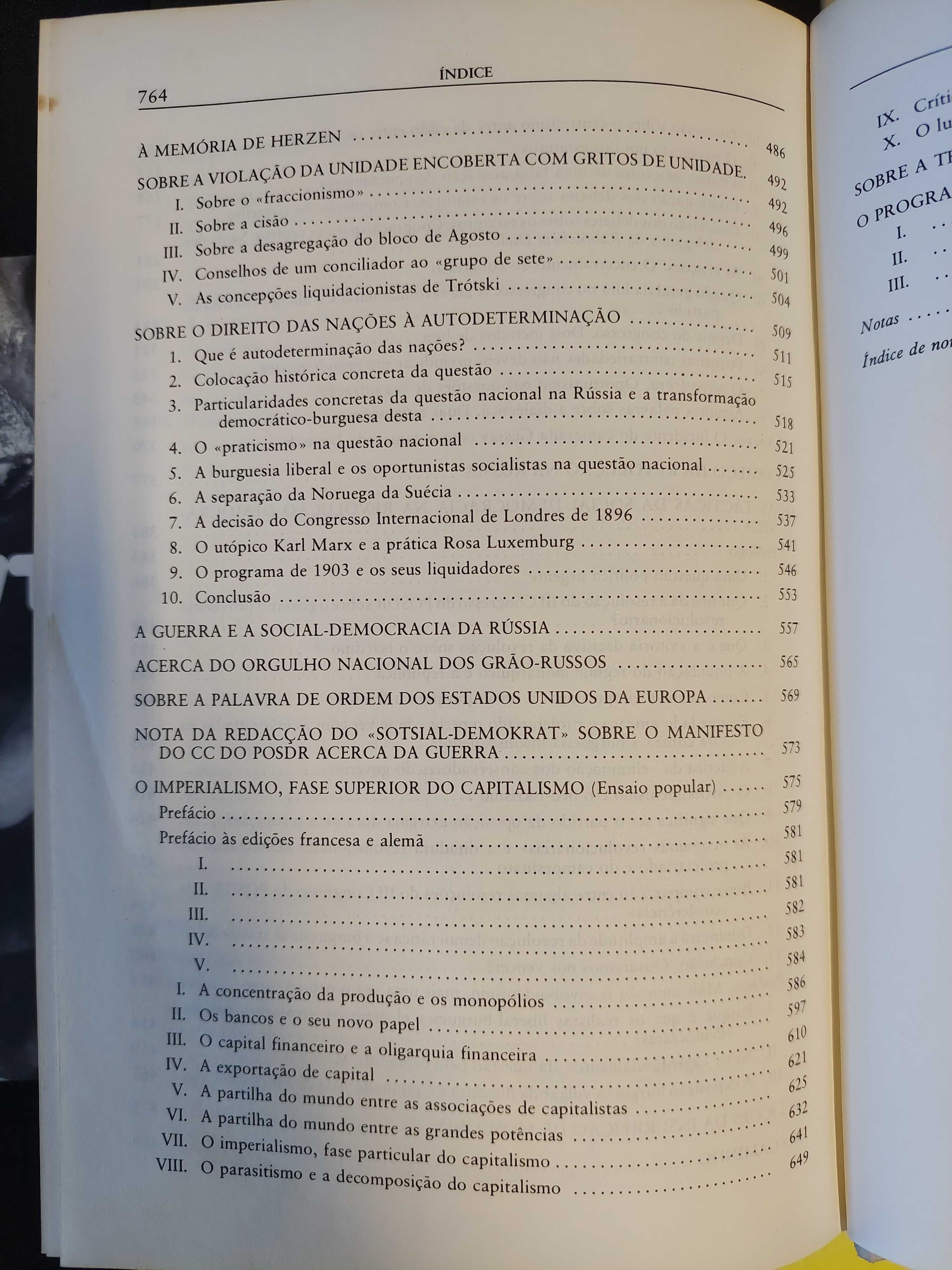 V.I.Lénine - Obras escolhidas em três tomos I