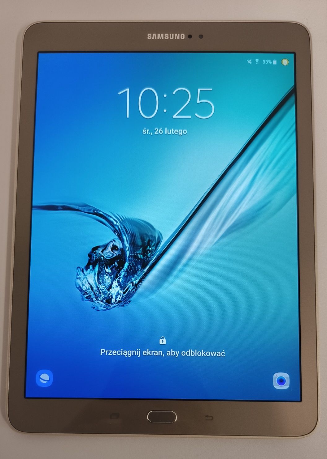 Tablet stan idealny, szampański Samsung Galaxy Tab S2