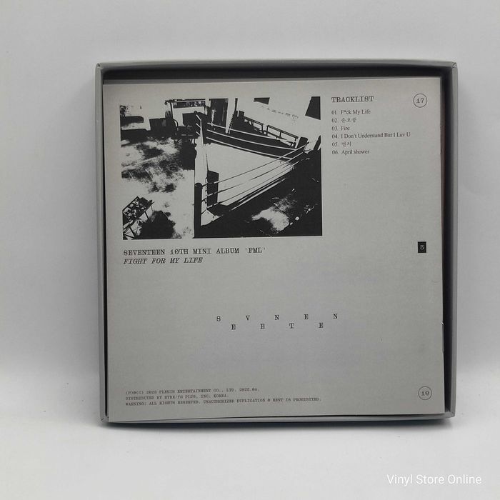 CD - Seventeen ‎– FML - Ref: Site