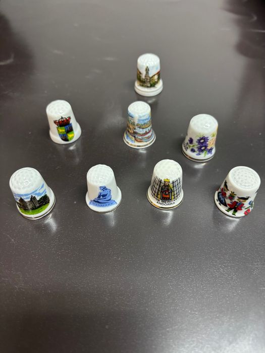 Prenda de Natal Coleção dedais