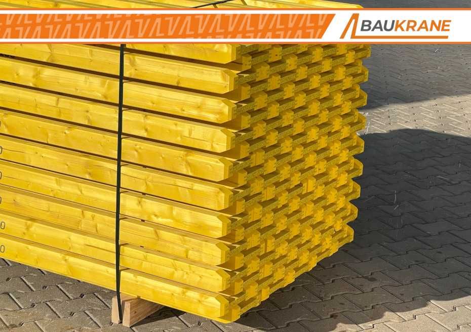 Szalunki stropowe 100m2, nowe sklejki, dźwigary, podpory 10kN BB