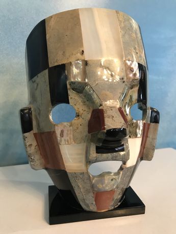 Статуэтка камень маска коллекционная