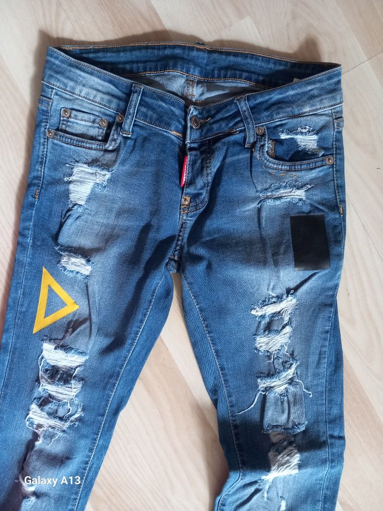 Dsquared2 oryginalne jeansy damskie xs