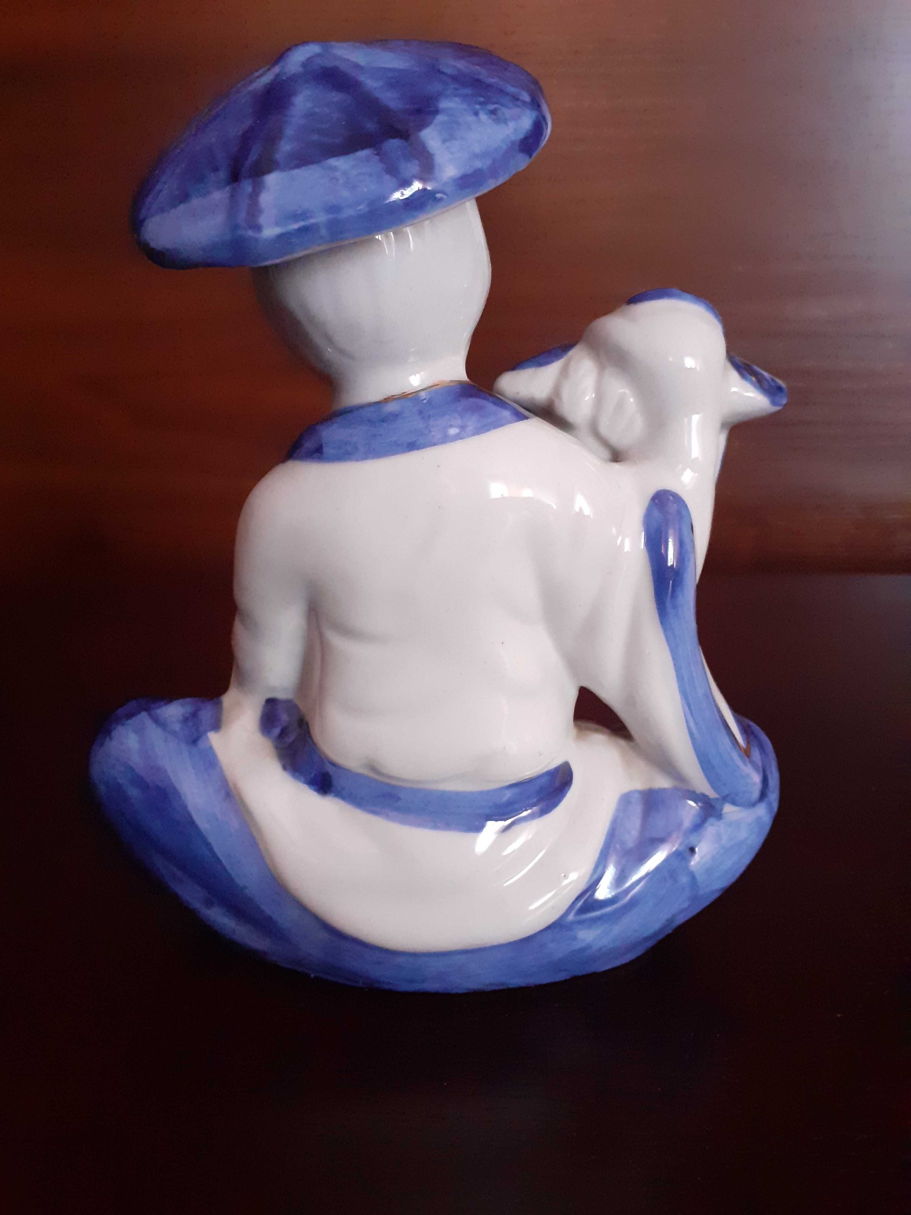 Figurka porcelanowa chińczyk azjata