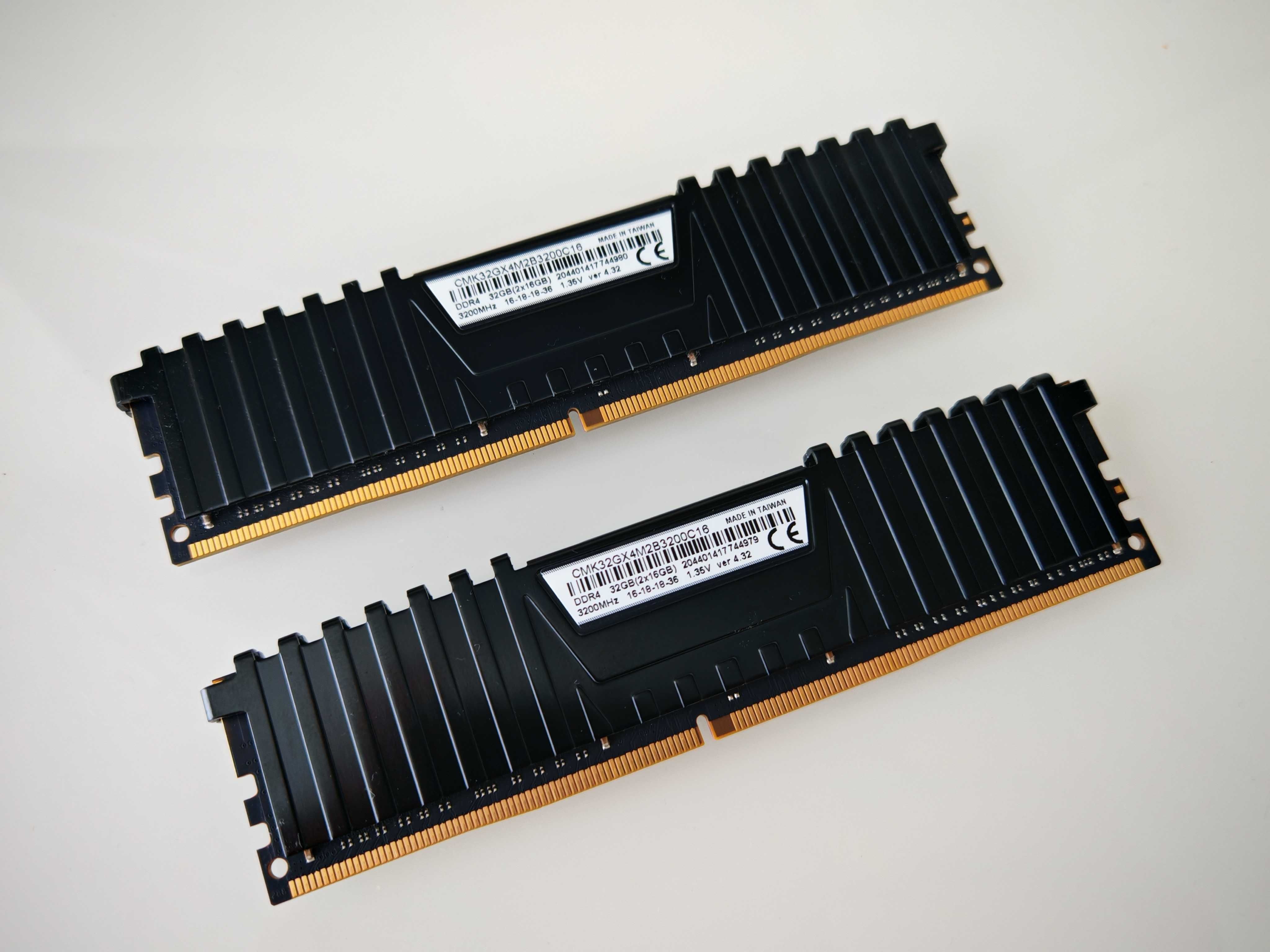 Pamięć RAM DDR4 Corsair 32GB 3200MHz Vengeance LPX Black CL16