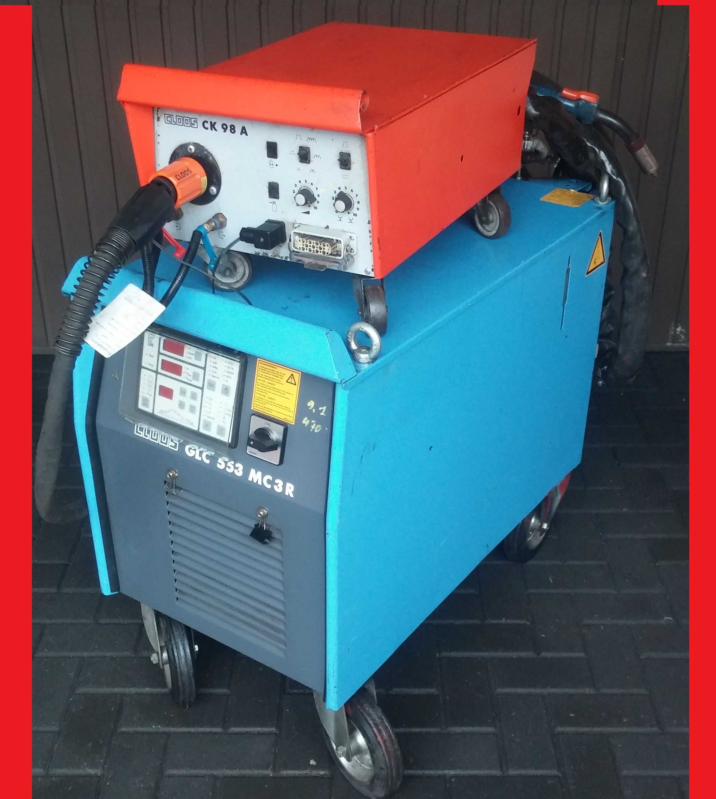Spawarka Cloos GLC 550 A Mc3 MIG/MAG 550A! Puls Synergia! OKAZJA