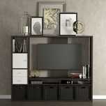 IKEA LAPPLAND / KALLAX regał RTV 183 cm szerokość, do TV max 60"