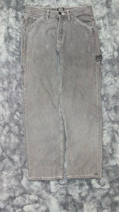 Чоловічі джинси cropp wide leg сірі