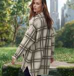 Massimo Dutti wygodny kardigan damski z kieszeniami M/L