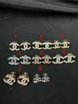 Серьги chanel, шанель