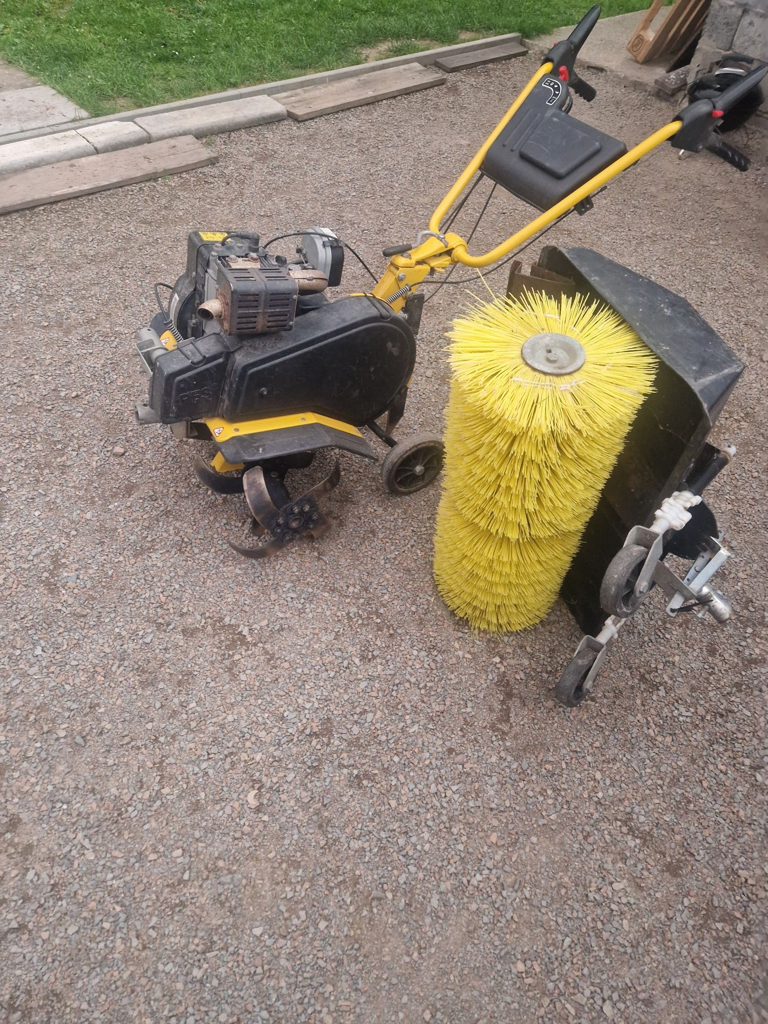 Glebogryzarka spalinowa zamiatarka texas typ future 2002 KAWA 5.2 hp k