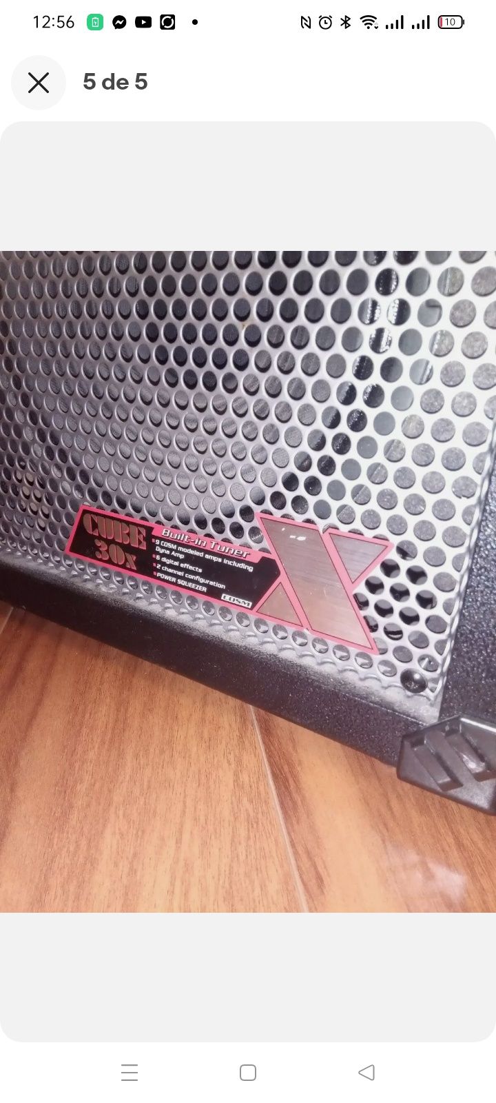 Amplificador Roland cube 30 X