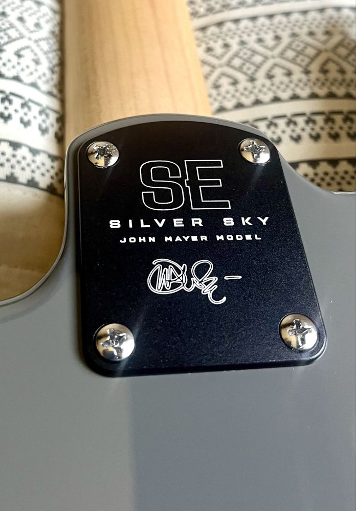 Gitara elektryczna PRS SE Silver Sky Overland Gray KLON -stan idealny