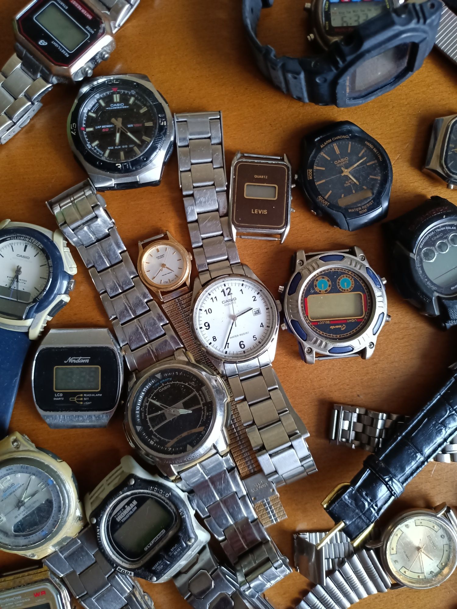 Zegarki Casio i Seiko itp