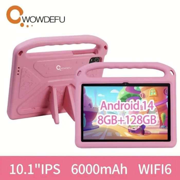 АКЦІЯ! Планшет дитячий CWOWDEFU 8/128 Gb LCD 10" для дітей Kids чохол