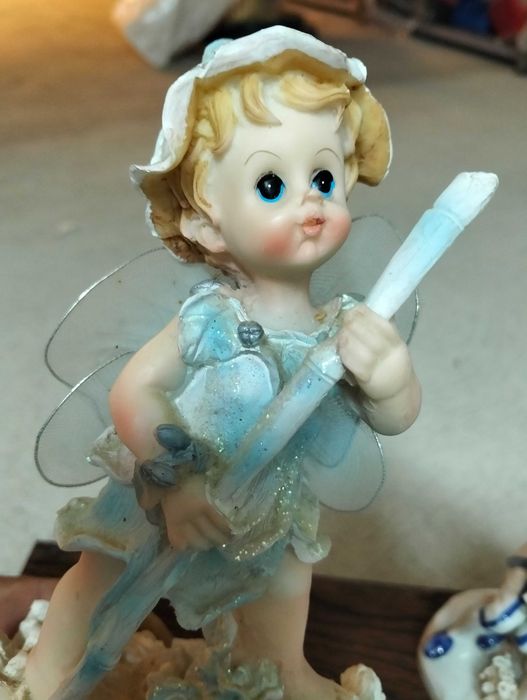 Peças de decoração em cerâmica