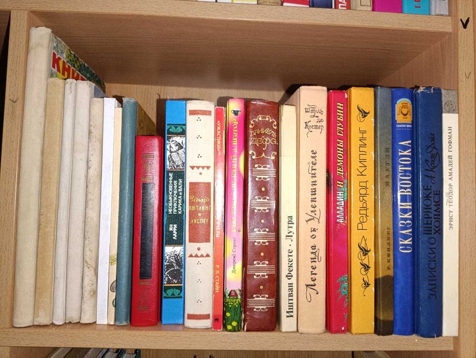 3. книги для детей (Грин - Киплинг) разные худ. стили+ познавательные