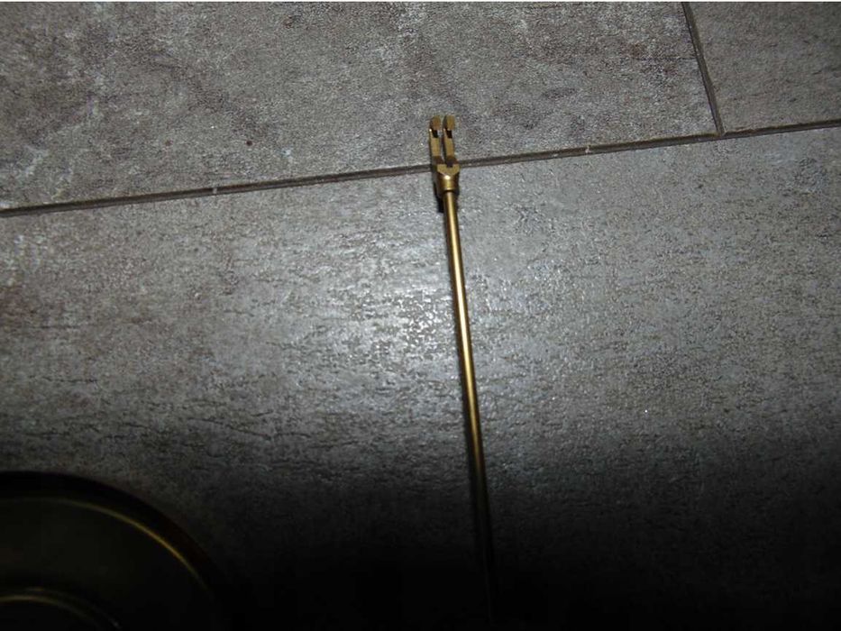 Wahadło,tarcza do zegara śr.72 mm.Germany