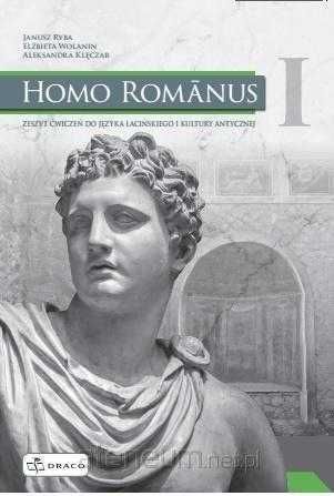 NOWE^ Homo Romanus 1 Podręcznik + Ćwiczenia DRACO