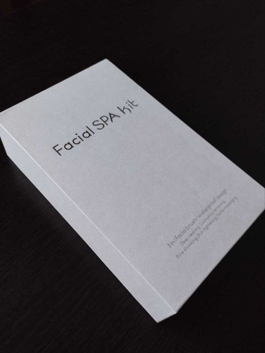 SPA Масажер Facial 3 в 1 щітка-масажер для очищення обличчя нова