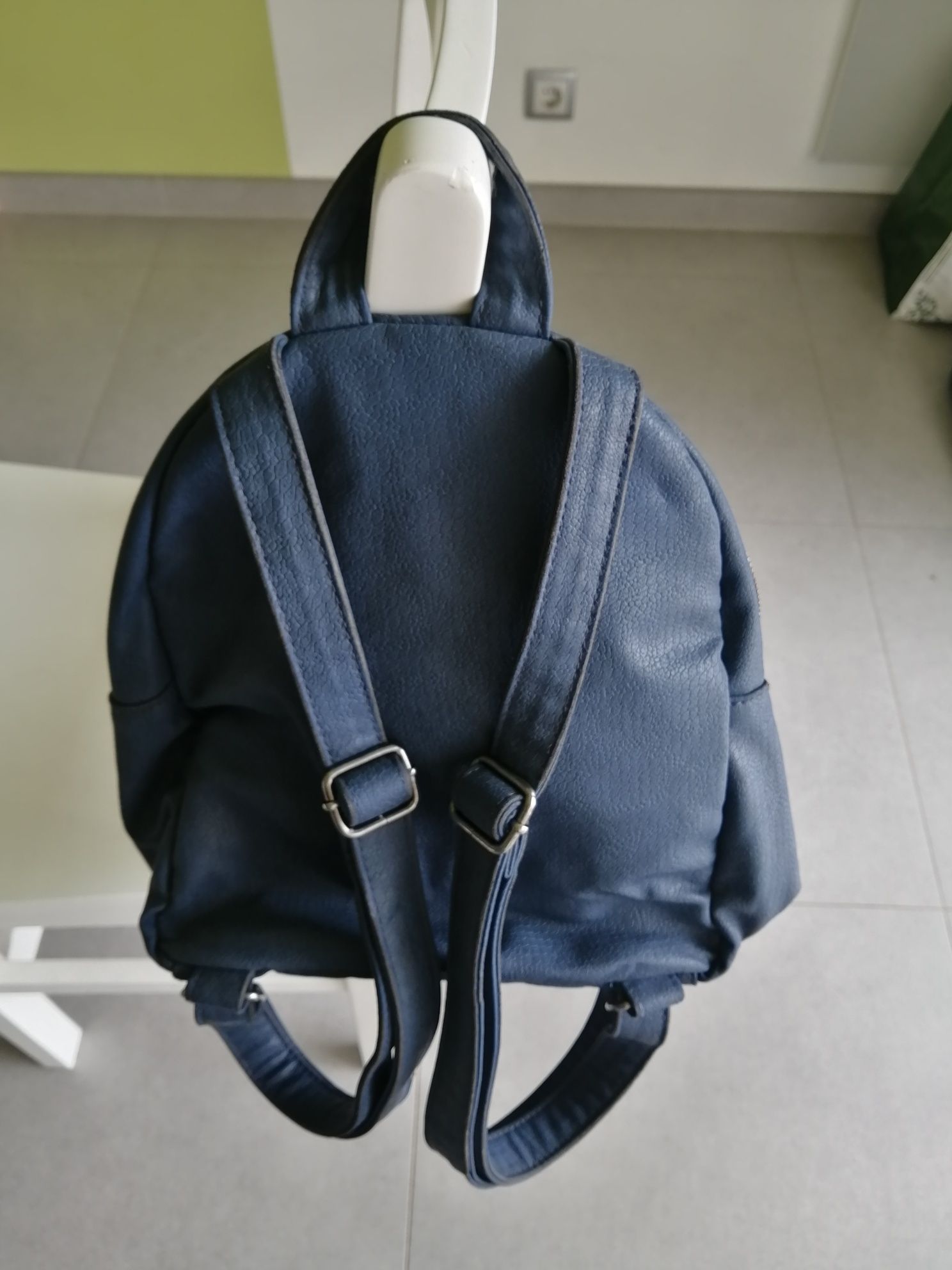 Mochila de senhora, azul