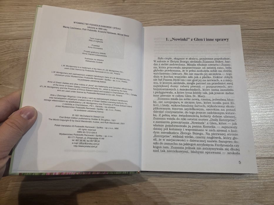 Rilla ze Złotego Brzegu - L. M. Montgomery