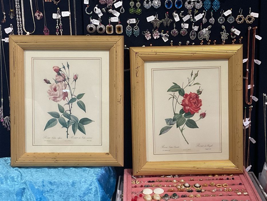 Quadros temas Rosa’s 38x32 valor de unidade