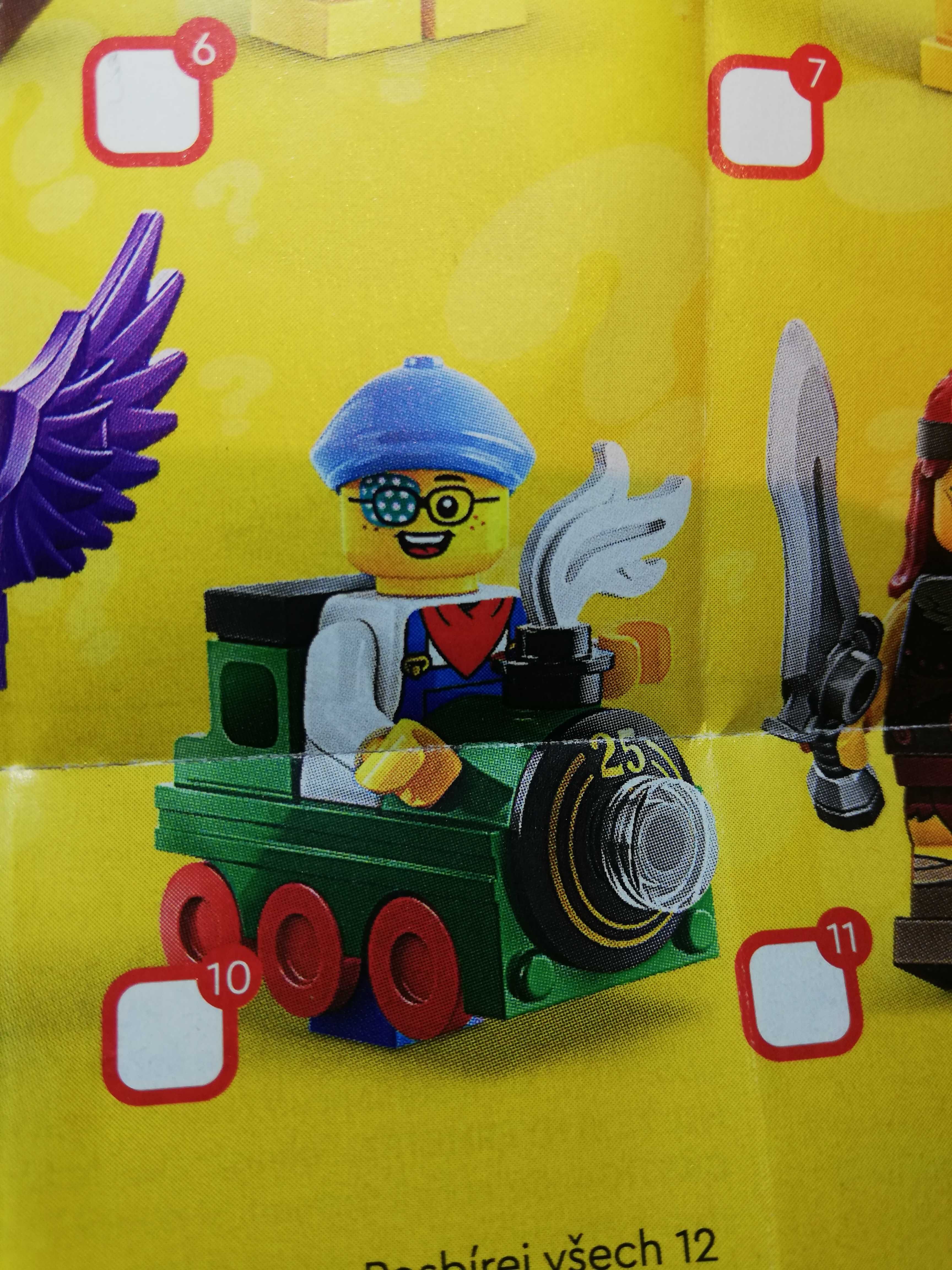 Lego Chłopiec w lokomotywie, seria 25