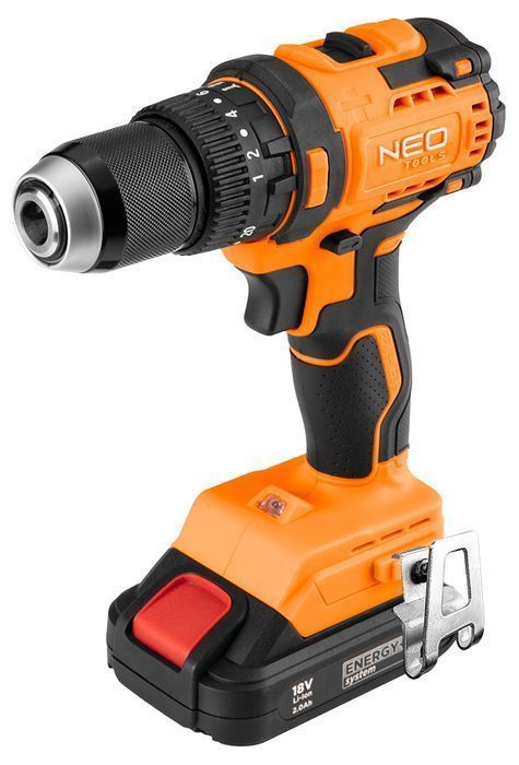 Wiertarko-Wkrętarka Udarowa Bezszczotkowa 18V, Uchwyt 13Mm, Compact
