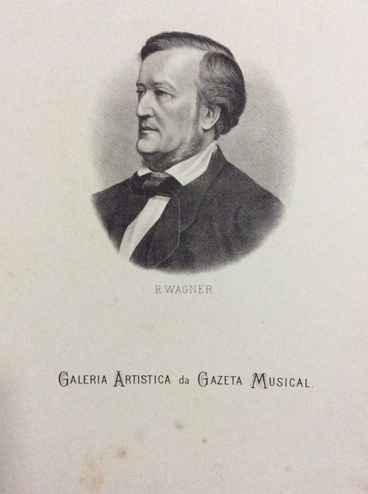 Galeria artistica da gazeta musical. Litograf. do século  XIX. Lote 1