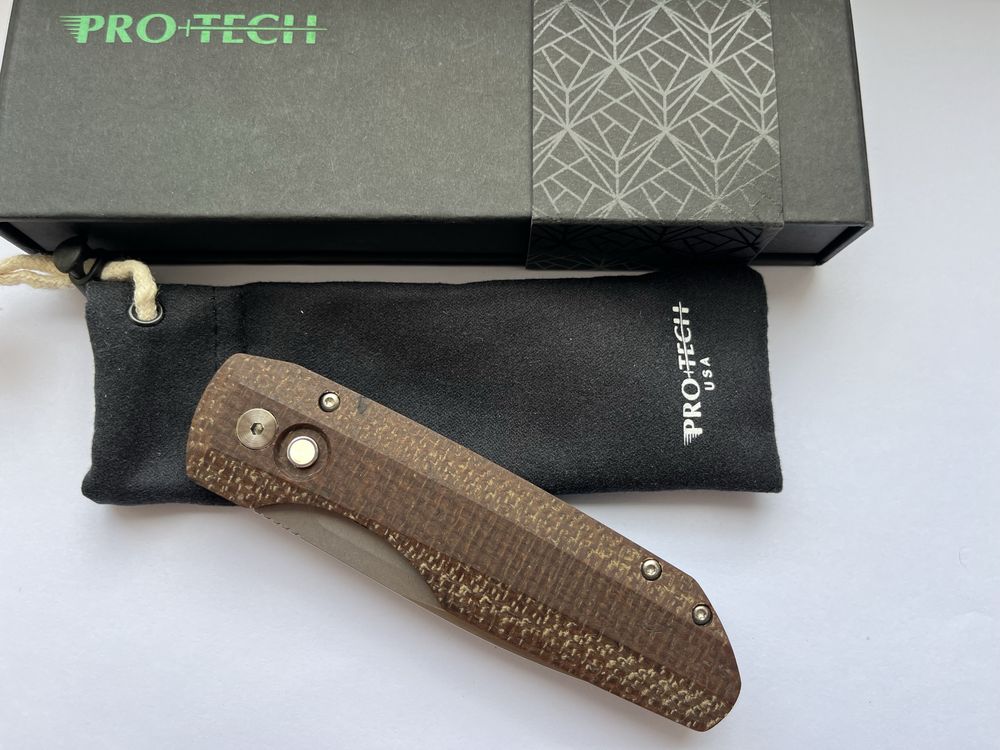 Нож складной Vero Engineering + Pro-Tech Synapse Auto Knife