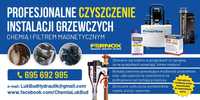 Czyszczenie chemiczne Instalacji Ogrzewania Płukanie FILTREM MAGNETYcz