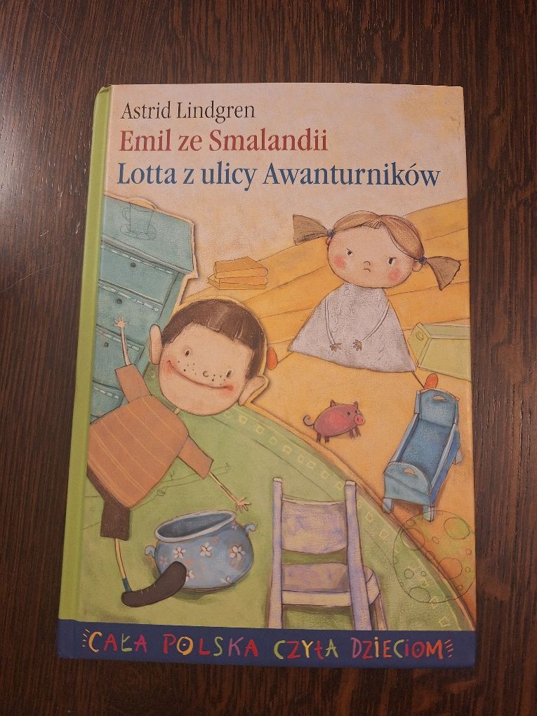 Emil ze Smalandii Lotta z ulicy Awanturników 2 książki dla dzieci w 1