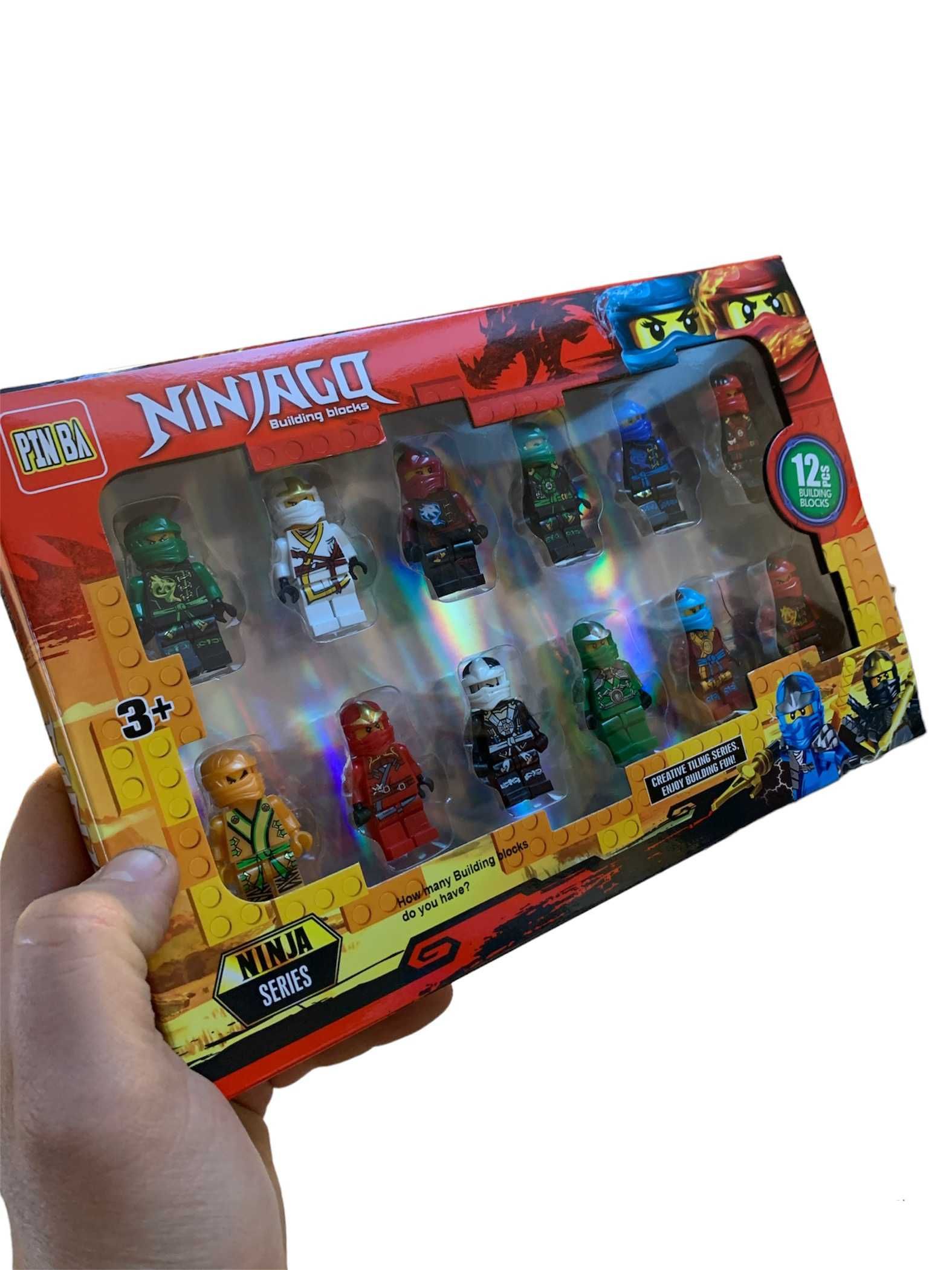 ' Figurki Ludzik NinjaGo Zestaw 12 szt Figurek Klocki