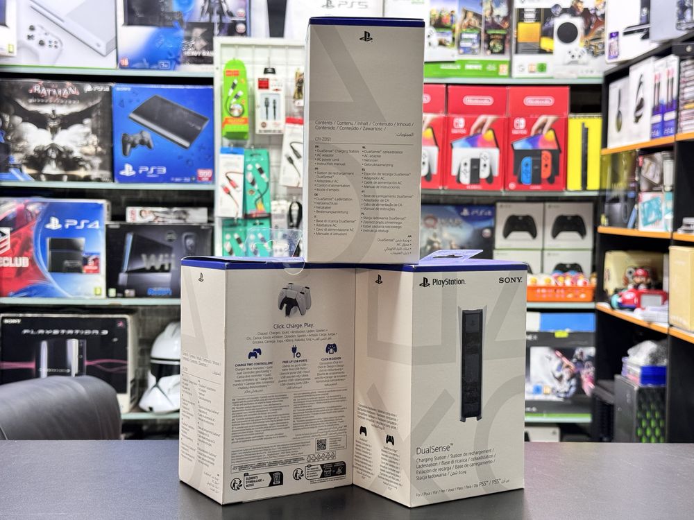 PS5 DualSense Charging Station Док-станція Зарядка Playstation