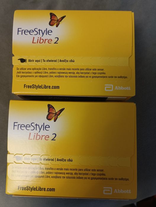 Dwa Sensory Freestyle Libre 2 - Luty 2027r